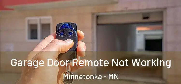  Garage Door Remote Not Working Minnetonka - MN