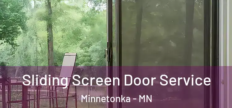 Sliding Screen Door Service Minnetonka - MN